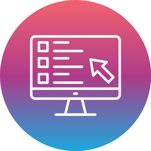 Online lesson Generic Flat Gradient icon