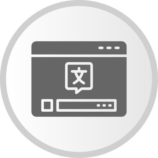 web Generic Grey icon