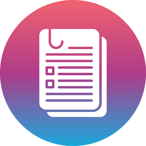 Assignment Generic Flat Gradient icon