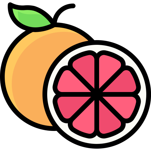 mandarino Generic Outline Color icona