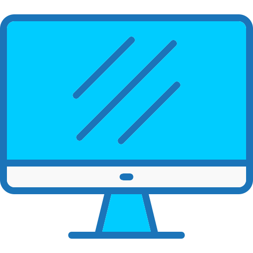 Monitor Generic Blue icon