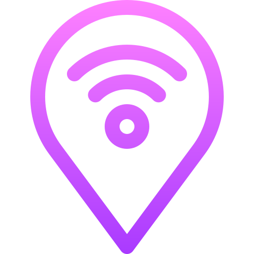 wifi Basic Gradient Lineal color icono