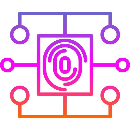 Biometric Generic Gradient icon