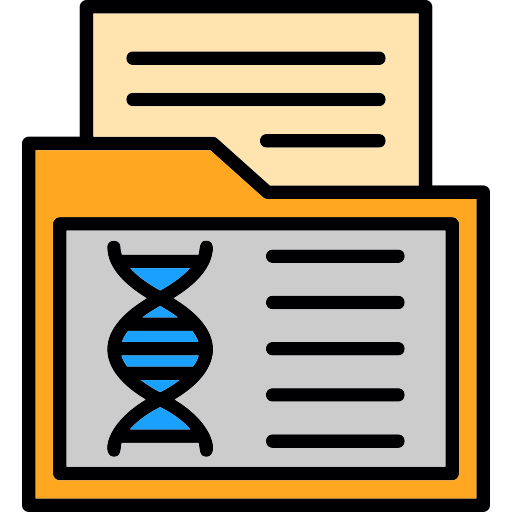 遺伝的 Generic Outline Color icon