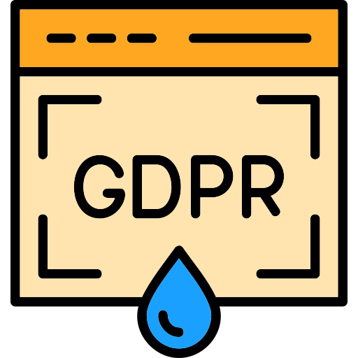 gdpr Generic Outline Color icona