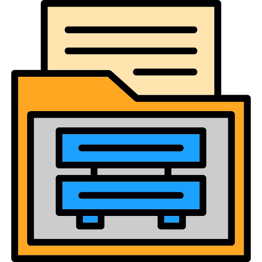 data Generic Outline Color icono