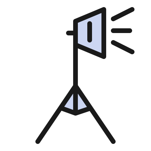 Spotlight Generic Outline Color icon