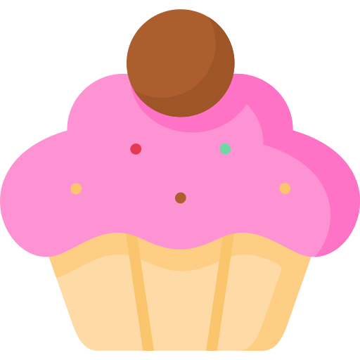cupcake Special Flat icoon