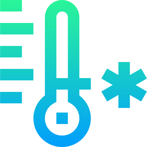 niska temperatura Super Basic Straight Gradient ikona