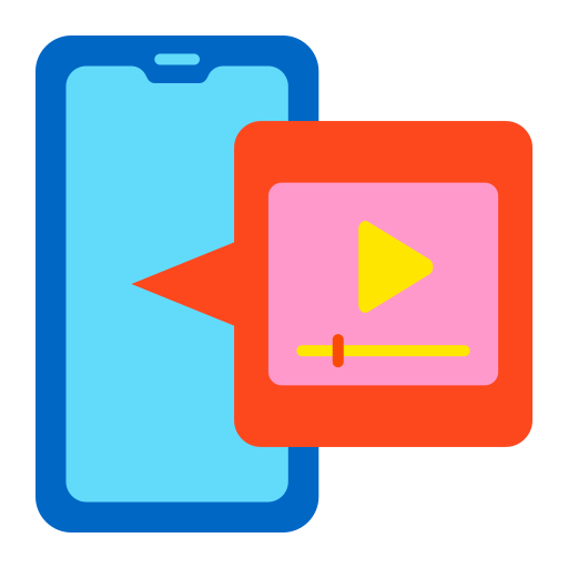 video speler Generic Flat icoon