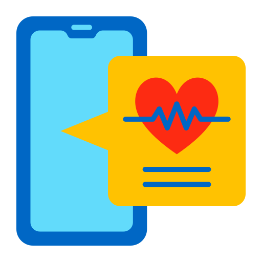 Heart rate Generic Flat icon