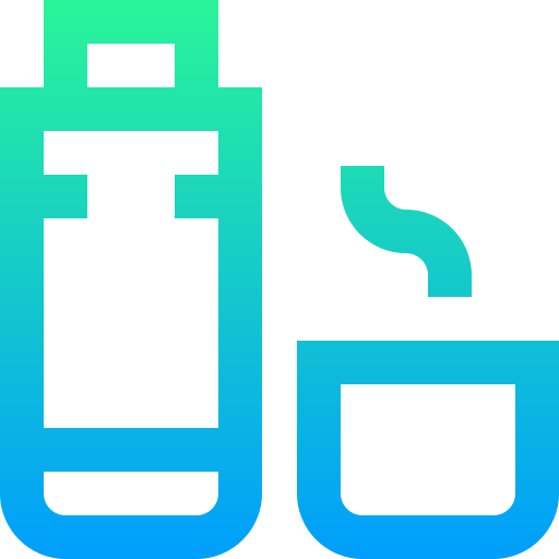 Thermo Flask Super Basic Straight Gradient icon