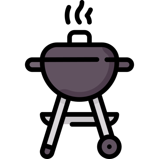 BBQ grill Special Lineal color icon