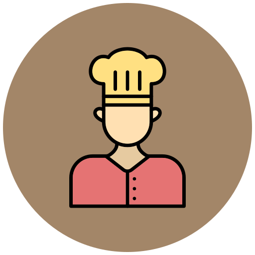 빵 굽는 사람 Generic Outline Color icon