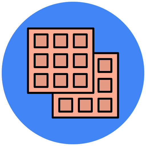 waffel Generic Outline Color icon