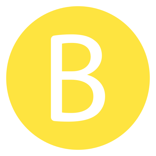 文字b Generic Mixed icon