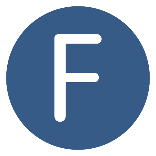 文字f Generic Mixed icon