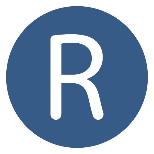 buchstabe r Generic Mixed icon
