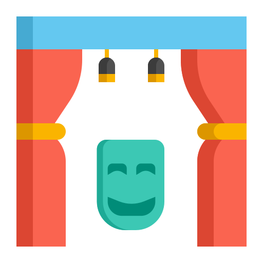 Theater Generic Flat icon