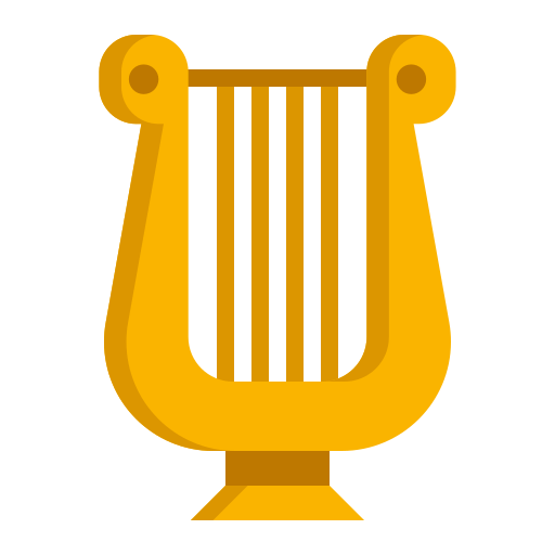harp Generic Flat icoon