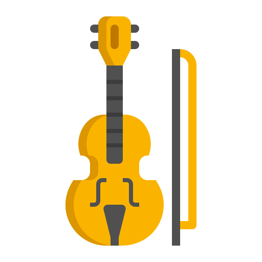 viool Generic Flat icoon