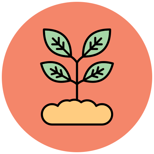 植物 Generic Outline Color icon