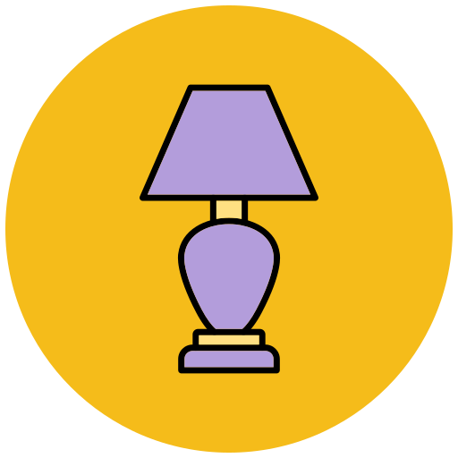 lámpara Generic Outline Color icono