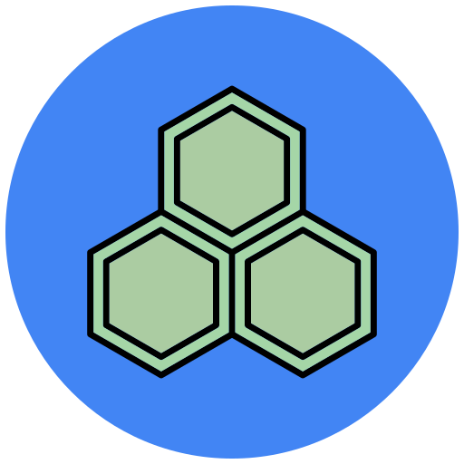 hexagones Generic Outline Color Icône