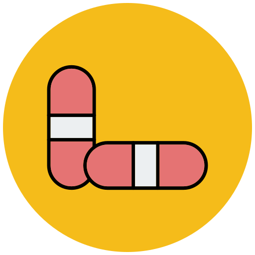 kapsel Generic Outline Color icon