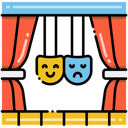 teatro Generic Outline Color icono