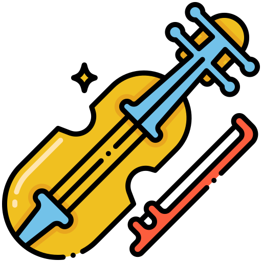 Classical Music Generic Outline Color icon