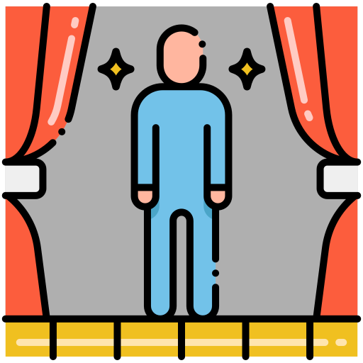 Theater Generic Outline Color icon
