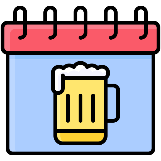 Пиво Generic Outline Color иконка