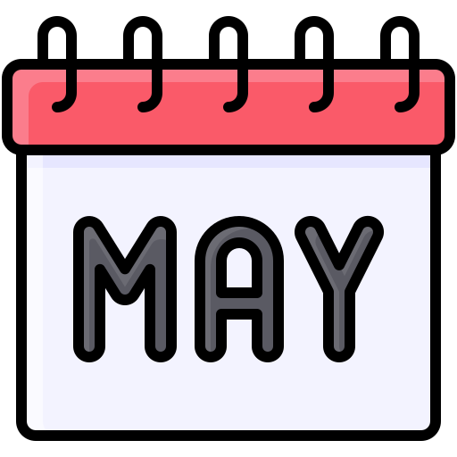 May Generic Outline Color icon