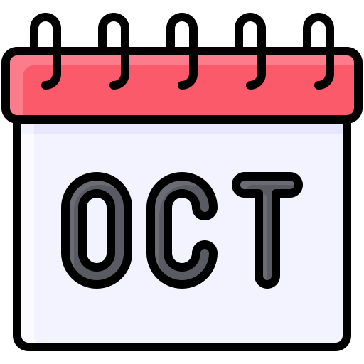 oktober Generic Outline Color icoon