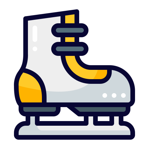 Ice Skate Generic Outline Color icon