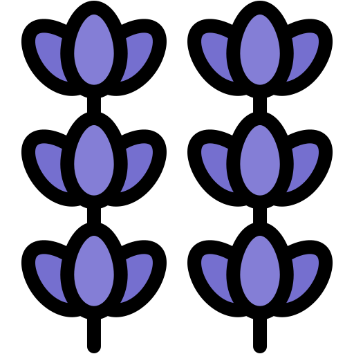 lavendel Generic Outline Color icoon