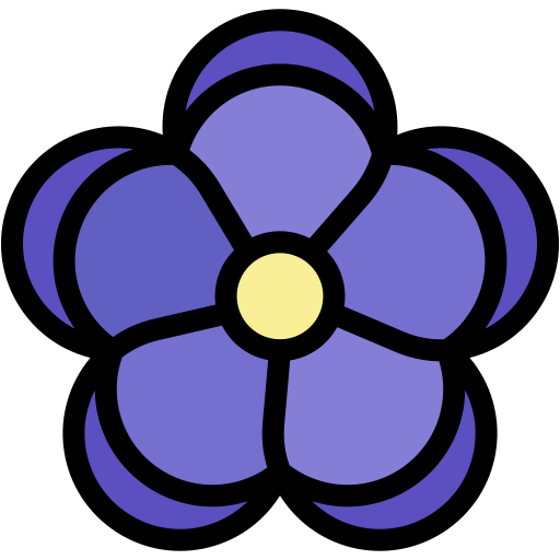 violeta Generic Outline Color icono