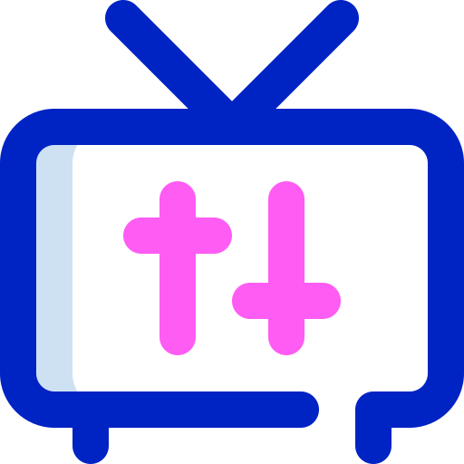 tv Super Basic Orbit Color icoon