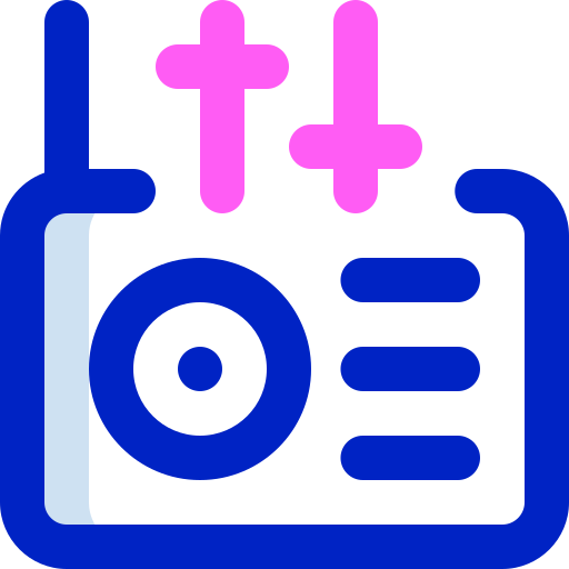 radio Super Basic Orbit Color icono