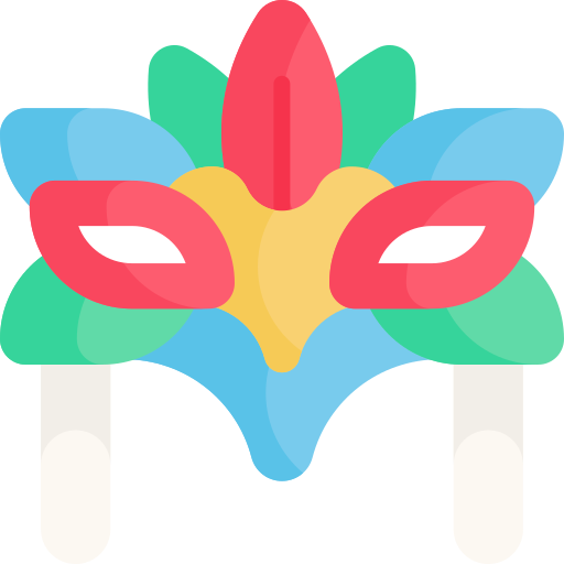 maske Kawaii Flat icon