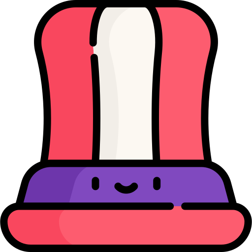 Party Hat Kawaii Lineal color icon
