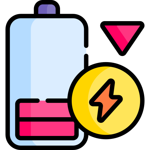batería baja Special Lineal color icono