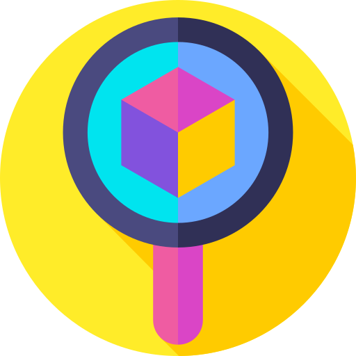 Blockchain Flat Circular Flat icon