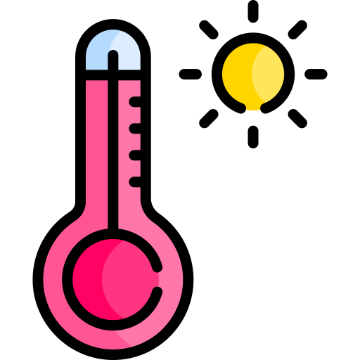 hohe temperatur Special Lineal color icon