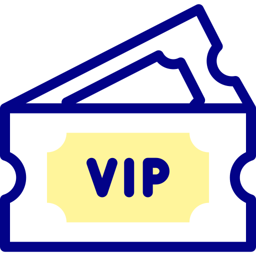 tickets Detailed Mixed Lineal color icon