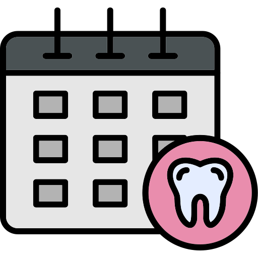 치과 일정 Generic Outline Color icon