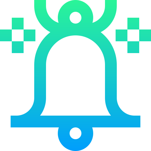 campana Super Basic Straight Gradient icono