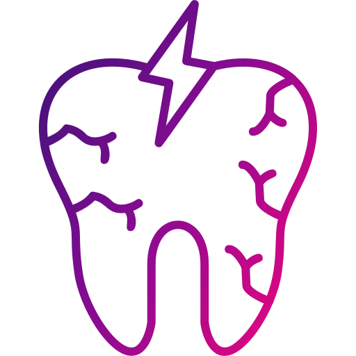 歯痛 Generic Gradient icon