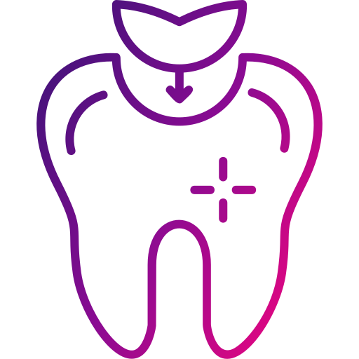 歯の詰め物 Generic Gradient icon